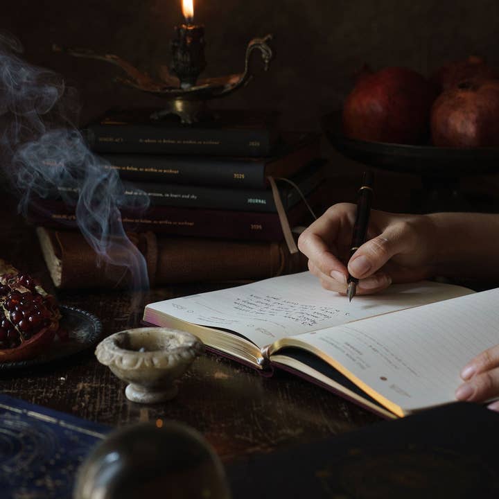 2026 Astrological Almanac & Guidebook - Pomegranate Velvet for wholesale on Faire10