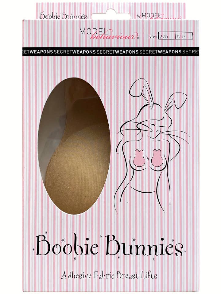 Boobie Bunnies - Fabric Breast Lifts for wholesale by SECRET WEAPONS