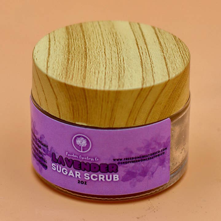 Gommage au Sucre à la Lavande Miniature pour la vente par Freedom Creators Co