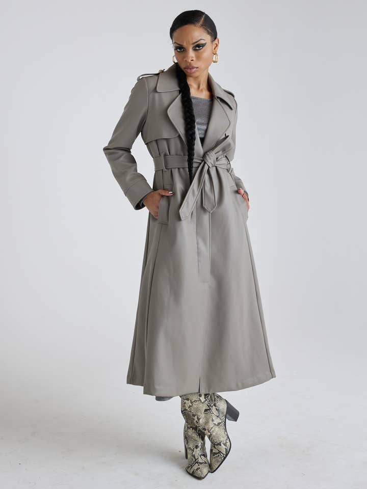 Meg Trench Coat for wholesale by aŠady