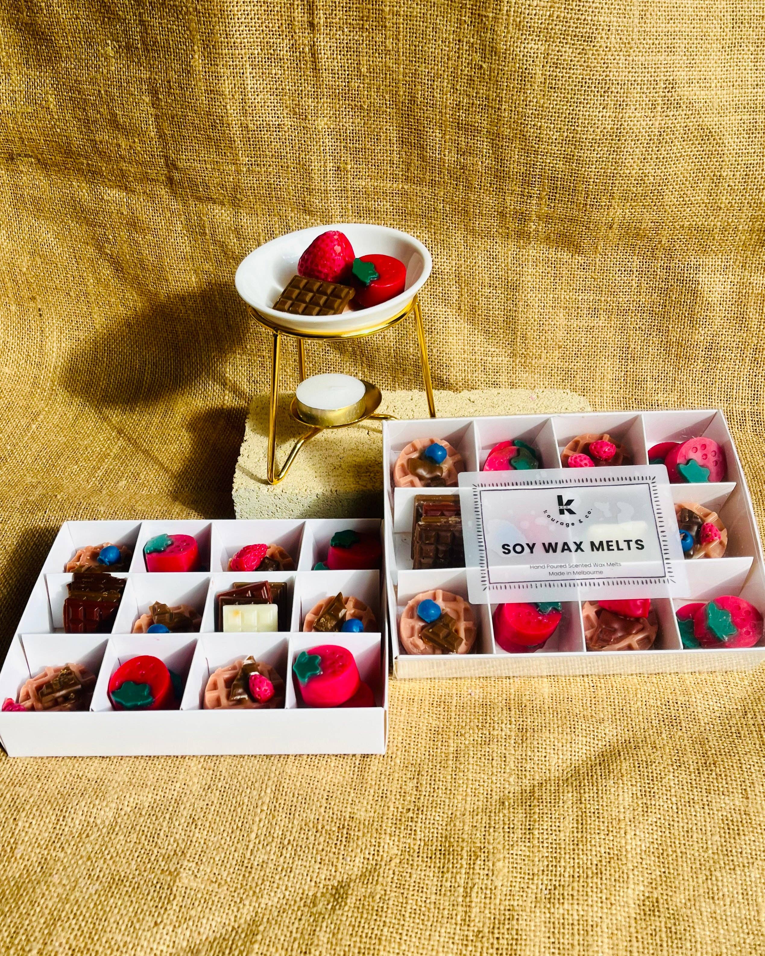 Kourage & co – wholesale Doftvax – Sweet Treats Vaxkakor – Vaniljkaramell1