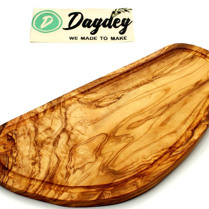 DAGDEG - Wholesale Cutting Board - DAGDEG cutting board made of olive wood with juice groove6