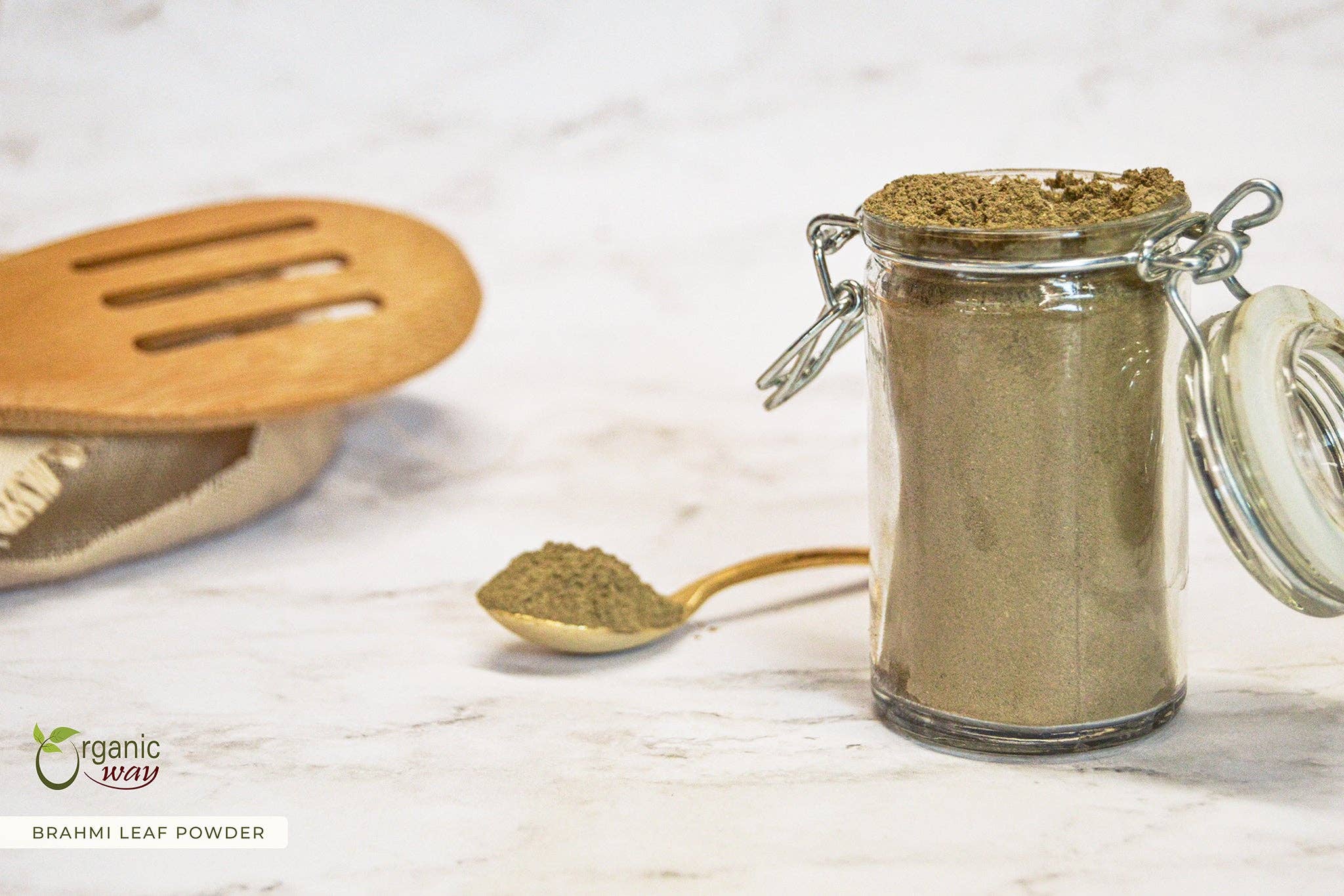 Organic Way LLC - Wholesale Protein/Superfood Powder - Brahmi Leaf Powder (Bacopa Monnieri) - Kosher Certified | Raw, Vegan, Non GMO & Gluten Free | USDA Certified | Origin - India5