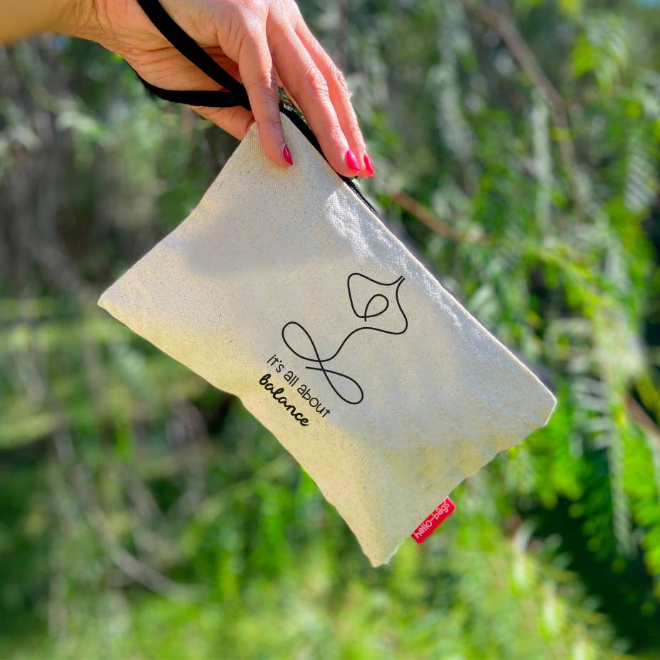 hello-bags - Wholesale Toiletry Bag - Women's - IT'S ALL ABOUT BALANCE CLUTCH BAG12