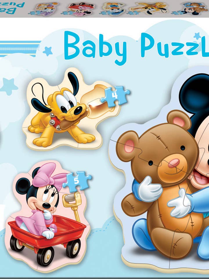 5 Baby Puzzles De 3 A 5 Piezas para venta al por mayor de SAFTA