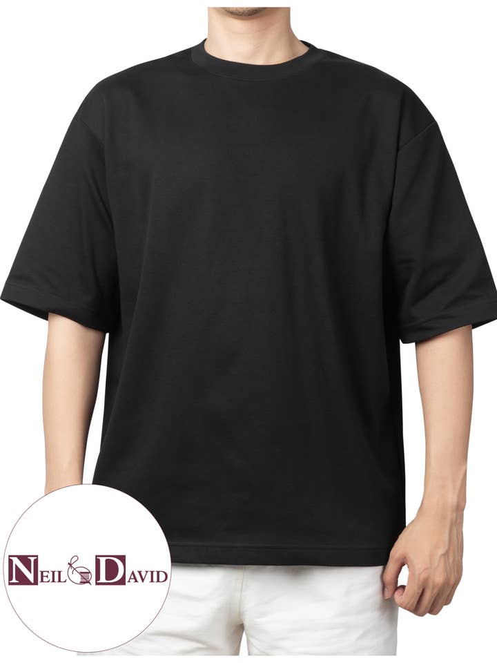 Neil & David – wholesale T-shirt – women's – Heavyweight Cotton Adult Drop Shoulder T-shirt OPEN SIZING