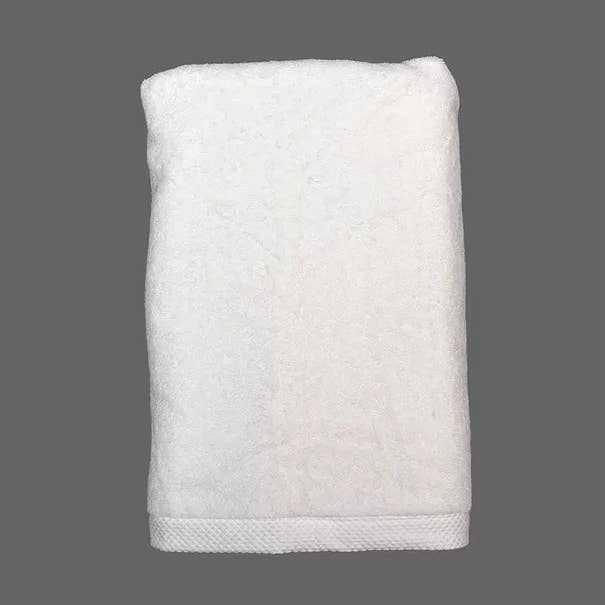 Metro White Bath Sheet, 30"X60" for wholesale by Hotel Collection by Garnier Thiebaut