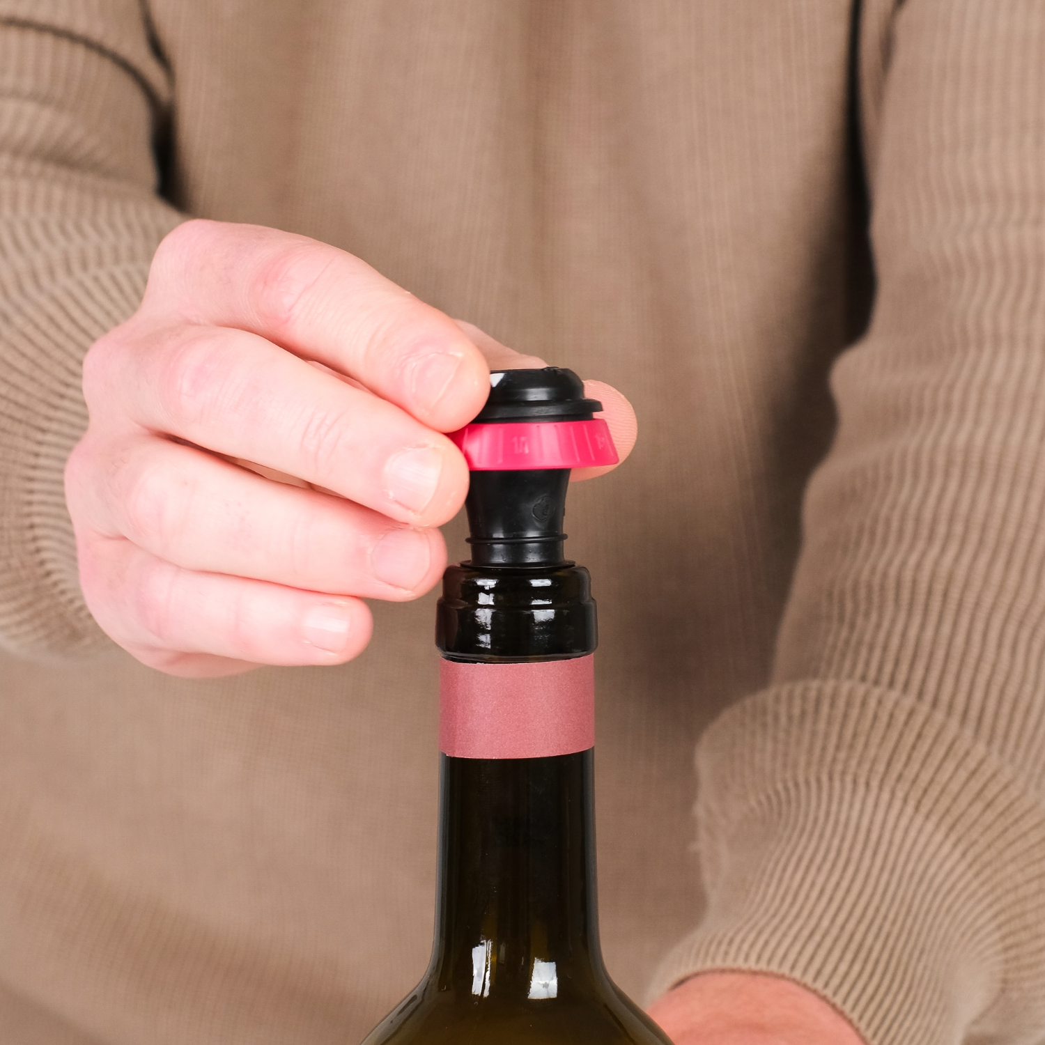 Vin Bouquet (Find It Import & Export Sl) - Wholesale Wijnbenodigdhedenset - Handmatige vacuümpomp, gepatenteerde geluidsindicator6