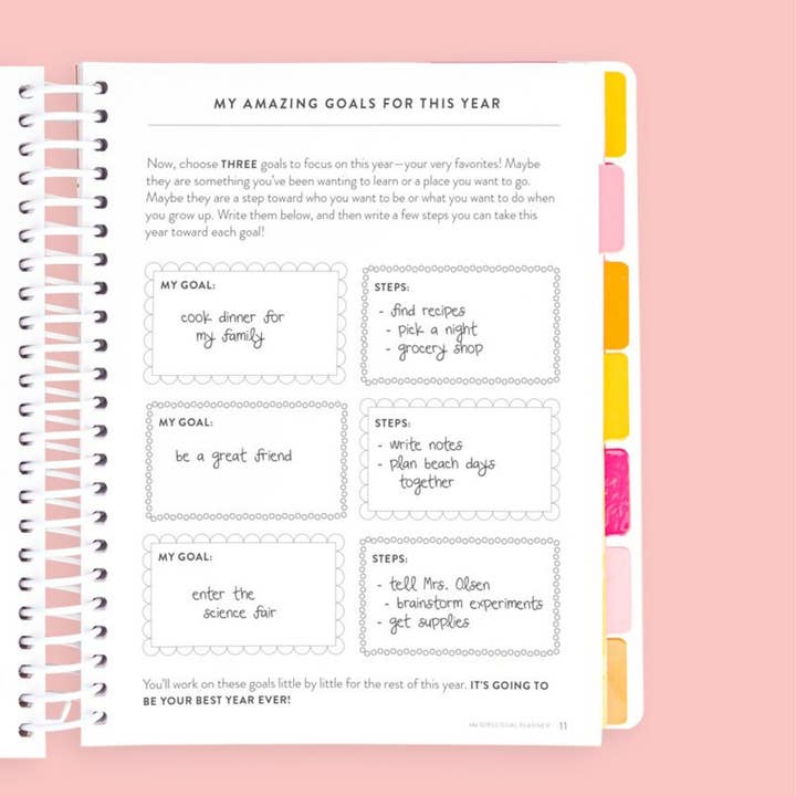 Cultivate What Matters - Wholesale Planner - Girls Goal Planner9