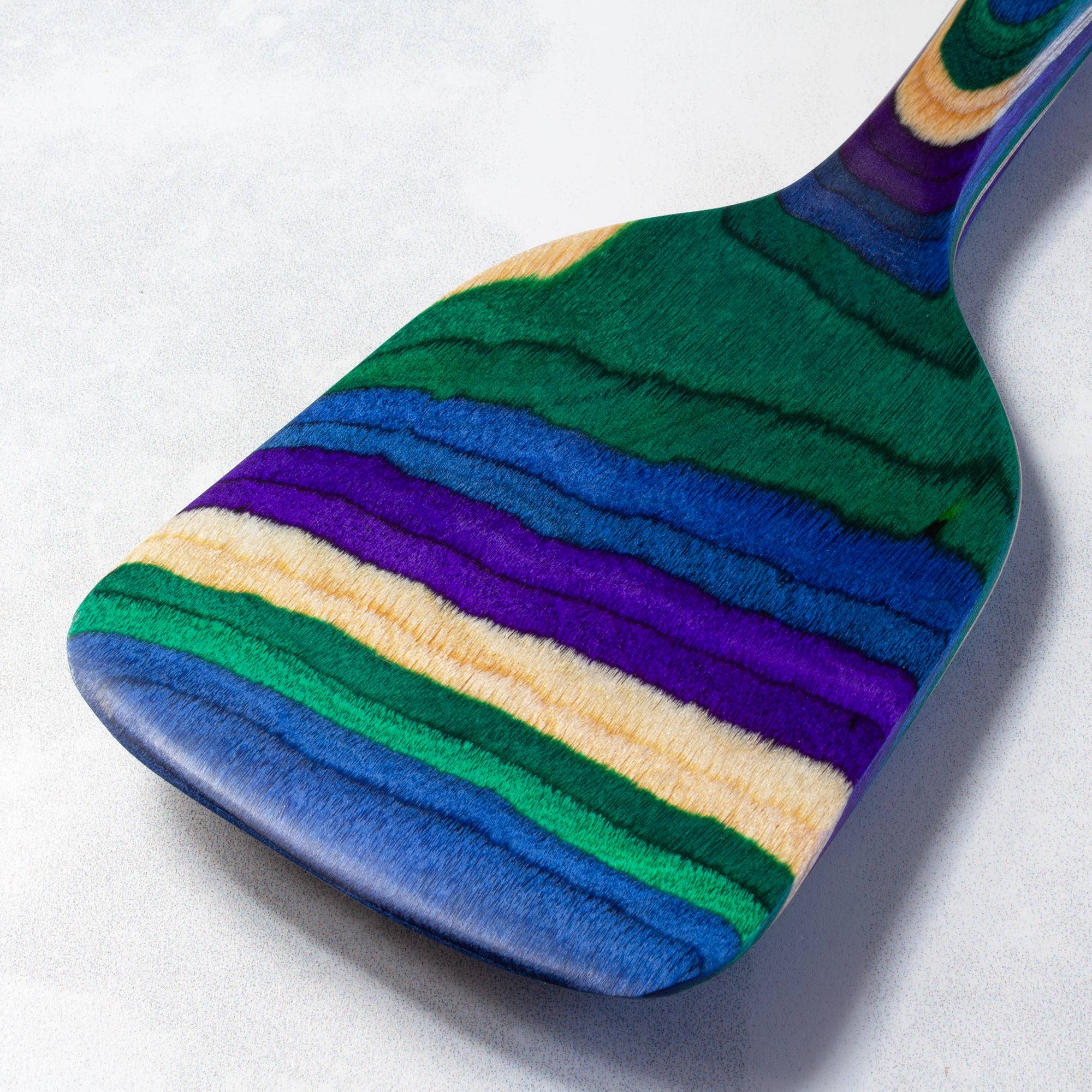 Totally Bamboo - Venta al por mayor Espátula/volteador - Espátula de Madera Colorida Baltique® Mumbai, 12.5"5