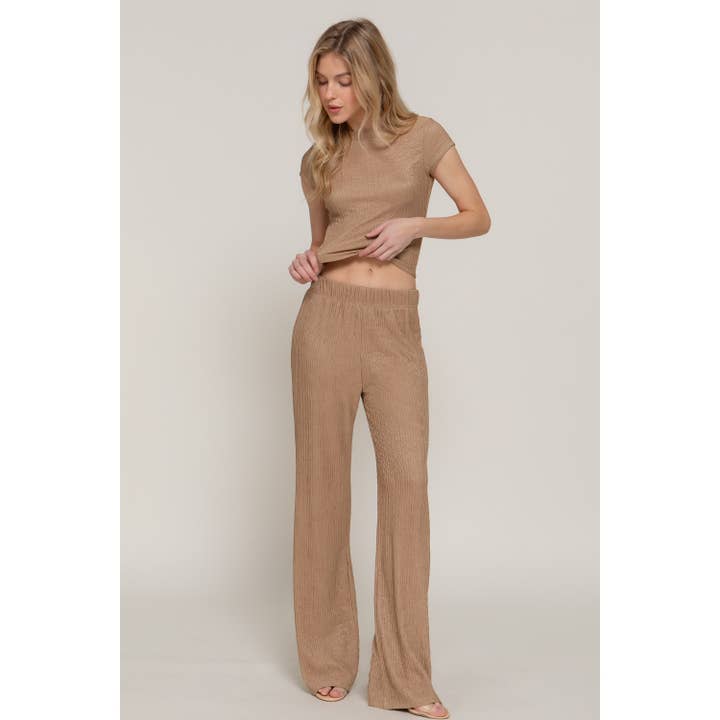 Style Up - Wholesale Top & Pant Set (NOT Loungewear) - Women's - CROP TOP AND FLARE PANTS SET8