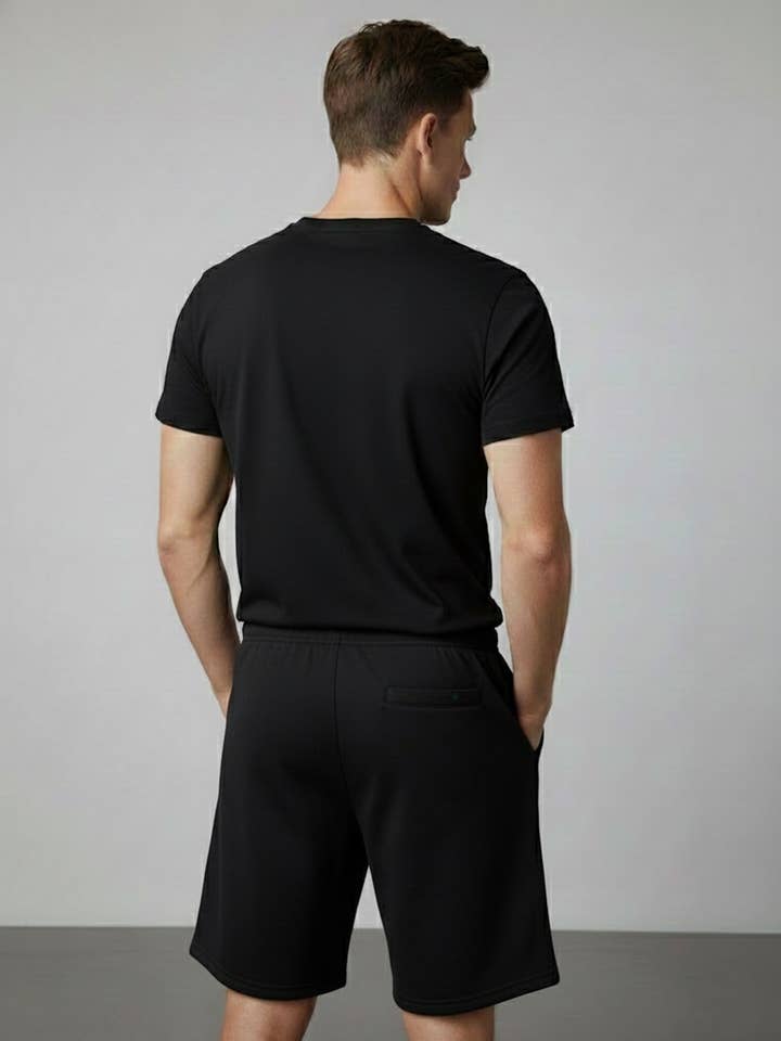 Lime Tree Clothing Inc. - Vendita all'ingrosso Completo sportivo - Uomo - Pantaloncini da basket uomo con tasche profonde – vestibilità comoda