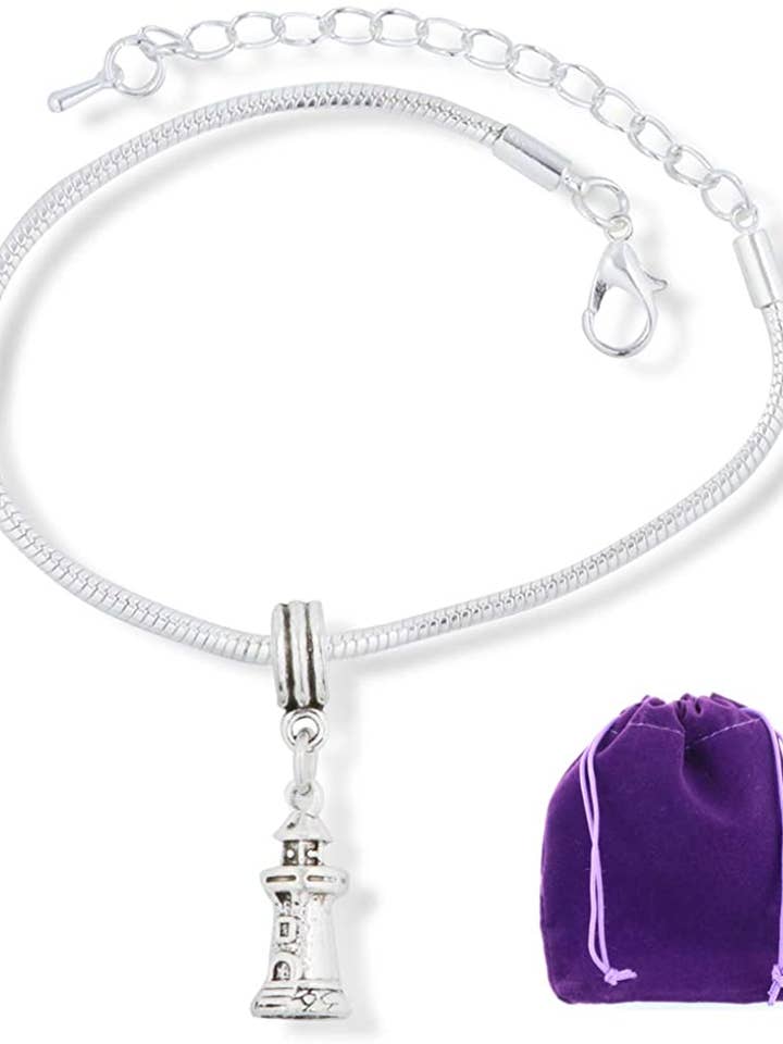 Presentes de farol | Pulseiras de Cape Cod para mulheres Ótimas presentes e joias de orientação A esperança oferece esperança Presentes de farol para mulheres e homens para apoiar pulseiras para pessoas com leucemia de linfoma de câncer por atacado de Dave The Bunny