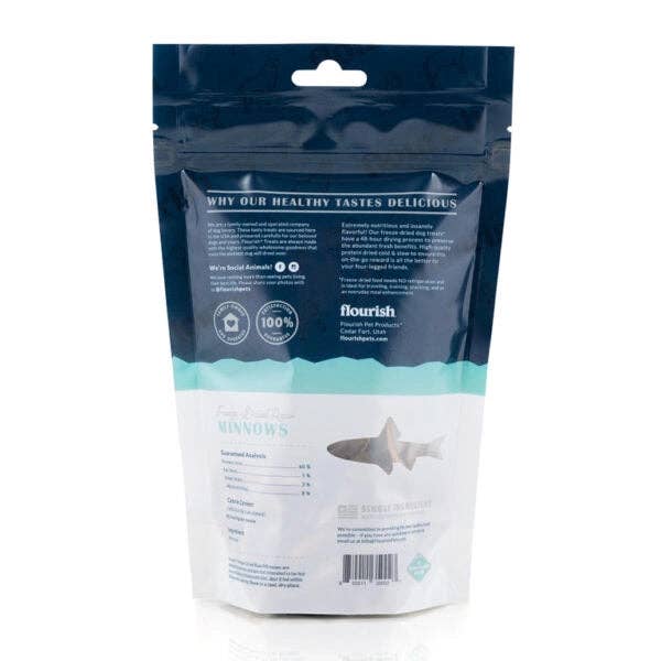 Furvor - Wholesale Pet Treats - Dog - Freeze Dried Raw Minnows - 1oz1