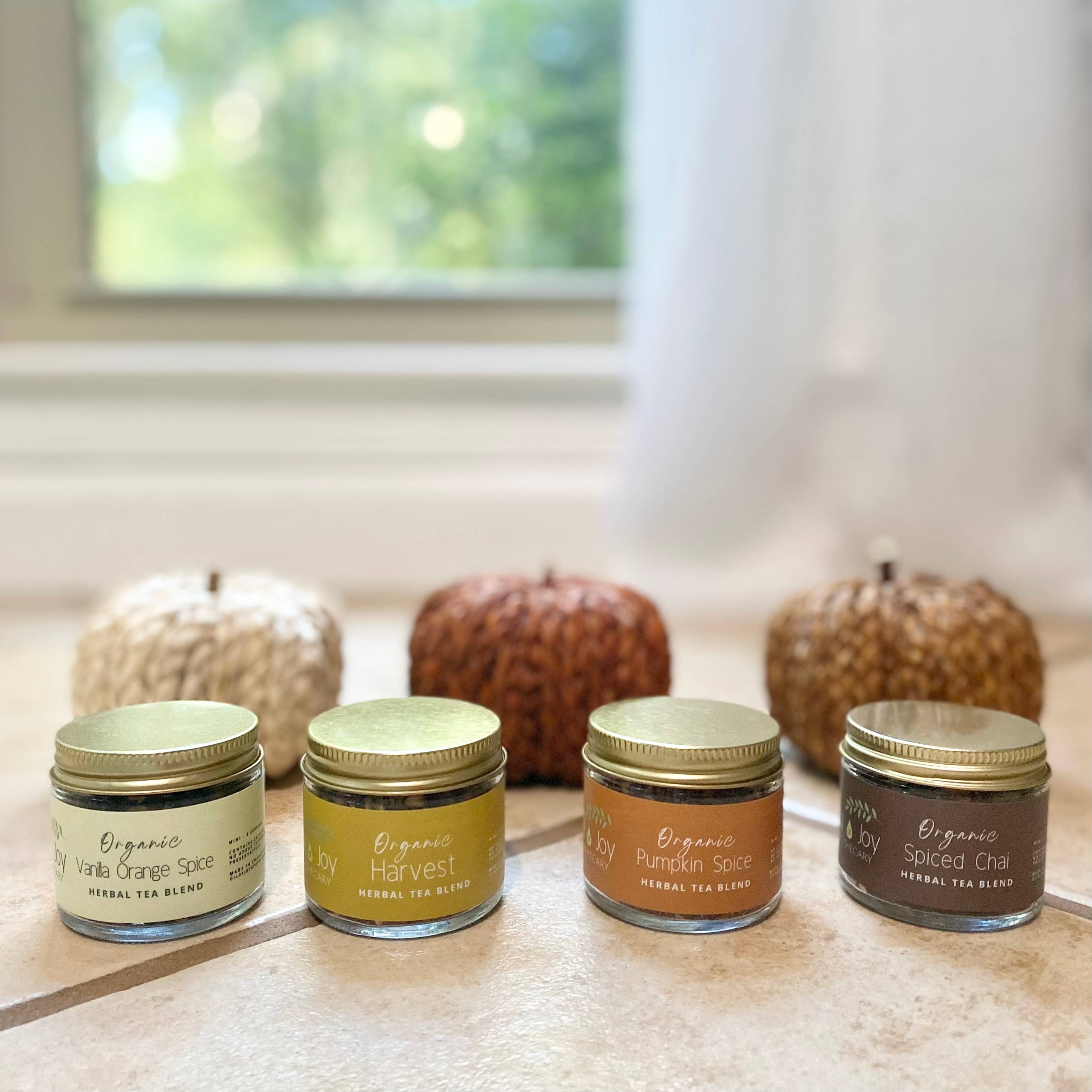 Oil of Joy Apothecary – wholesale Loose tea – Mini Tea Blends, Organic3