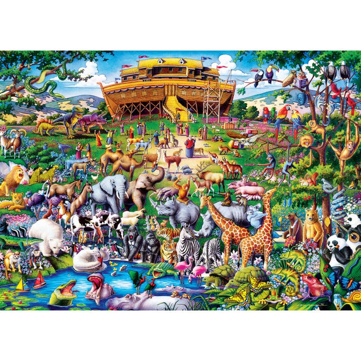 Masterpieces Puzzles - Wholesale Puzzle - Adult - Noah's Ark - 1000 Piece Puzzle1
