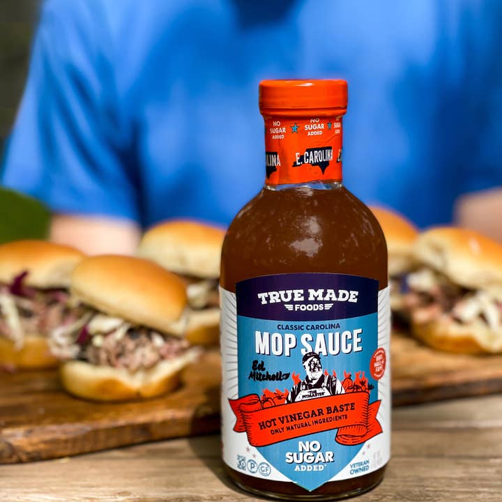 True Made Foods - Wholesale BBQ Sauce - Pitmaster East Carolina Vinegar BBQ Mop Sauce9