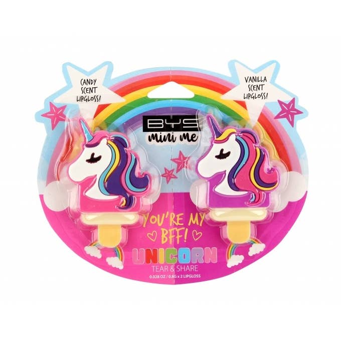 Beauty Pro - Wholesale Lip-gloss - BYS MINI ME Lipgloss UNICORN 2pc0
