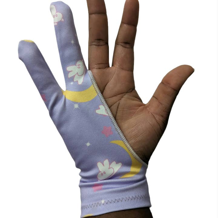 Moon Bunny Artist Handschoen voor wholesale door Bibipins