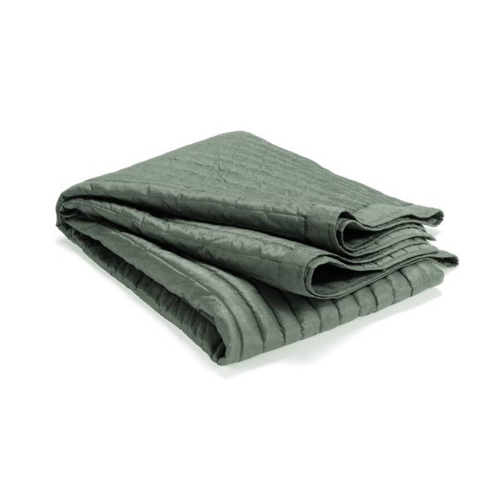 74040153 Copriletto Metallo 180x270 cm salvia per la vendita all'ingrosso da parte di Etol