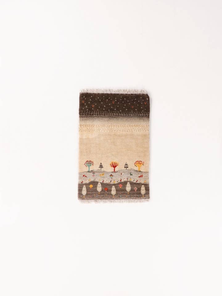 Persischer Gabbeh-Teppich | 2' 9" x 4' für den Großhandel von Rug the Rock