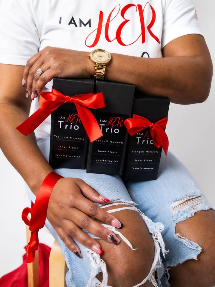 I AM HER Trio Gift Box for wholesale by I AM HER: Highest Evolving Reflection
