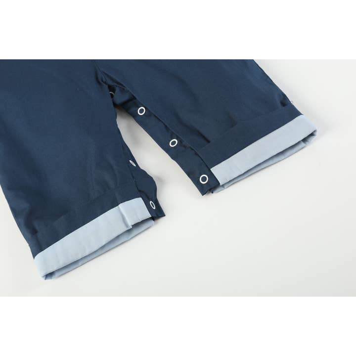 Lil Cactus - Wholesale Overalls - Baby - Dark Blue Overalls2