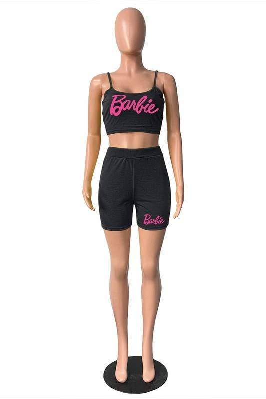 Fashion Combination - Wholesale Hemd- en rokset - Dames - set met camitop en korte broek4