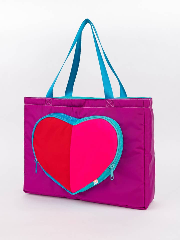 Vollherz-Puffy-Tasche für den Großhandel von Mokuyobi