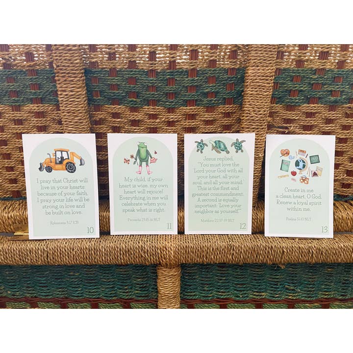 Winnefred Austin - Wholesale Learning Cards - Kids & Baby - Jesus is the Treasure | Scripture Cards Set1