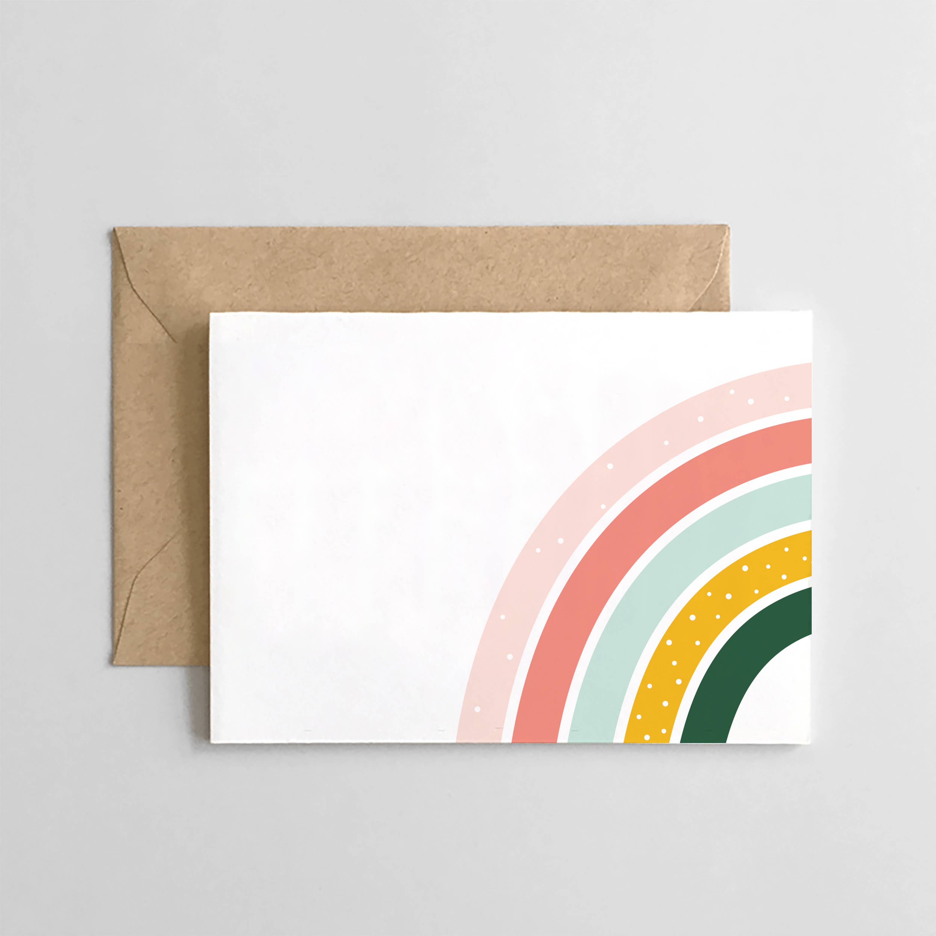 Spaghetti & Meatballs - Wholesale Stationery/Notecard Set - Over The Rainbow - Mini Boxed Set of 6 Cards1