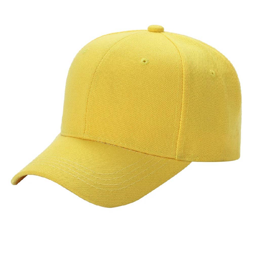 DOBBI - Wholesale Baseball Cap - Unisex - Solid Velcro Baseball Cap20