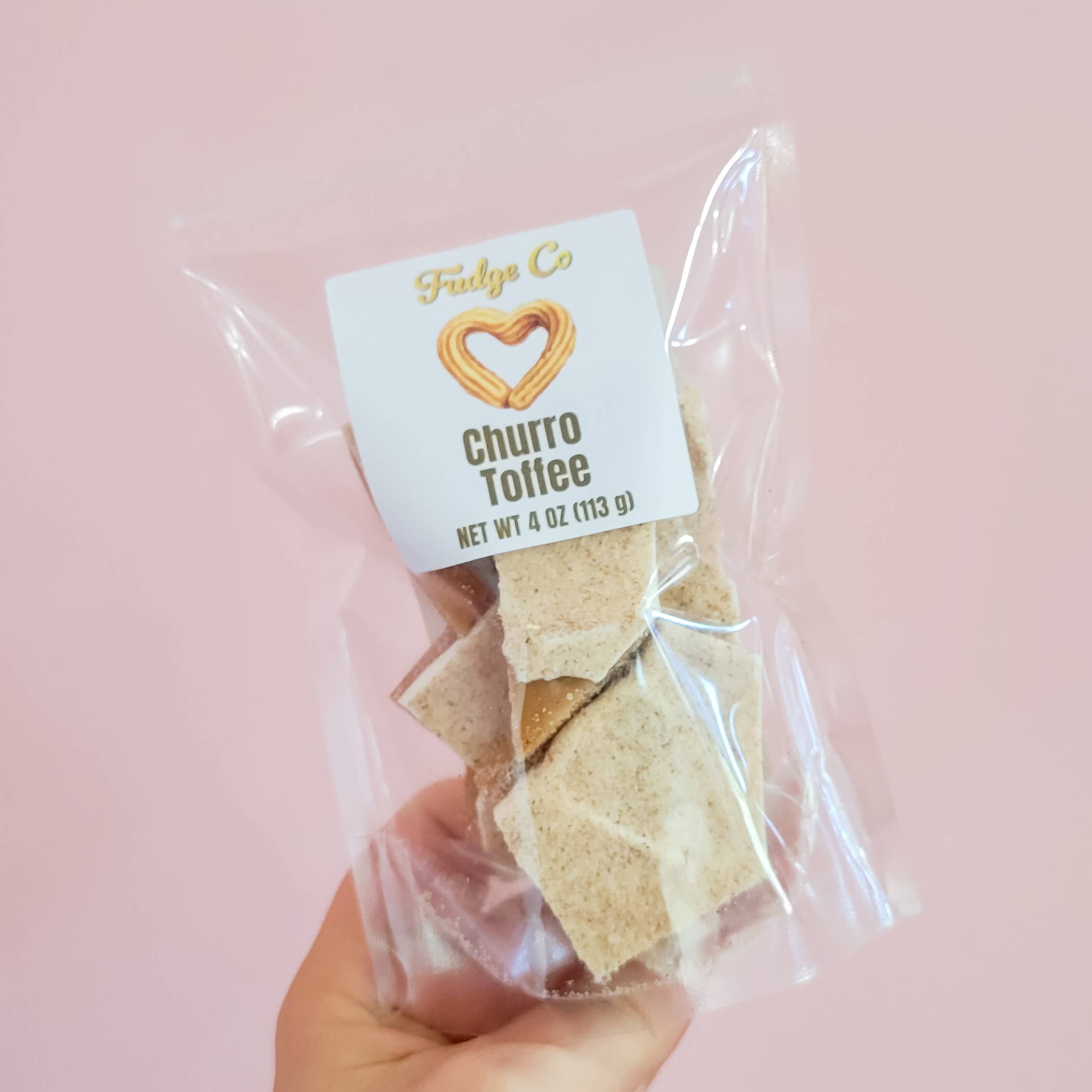Churro Toffee for wholesale by Fudge Co