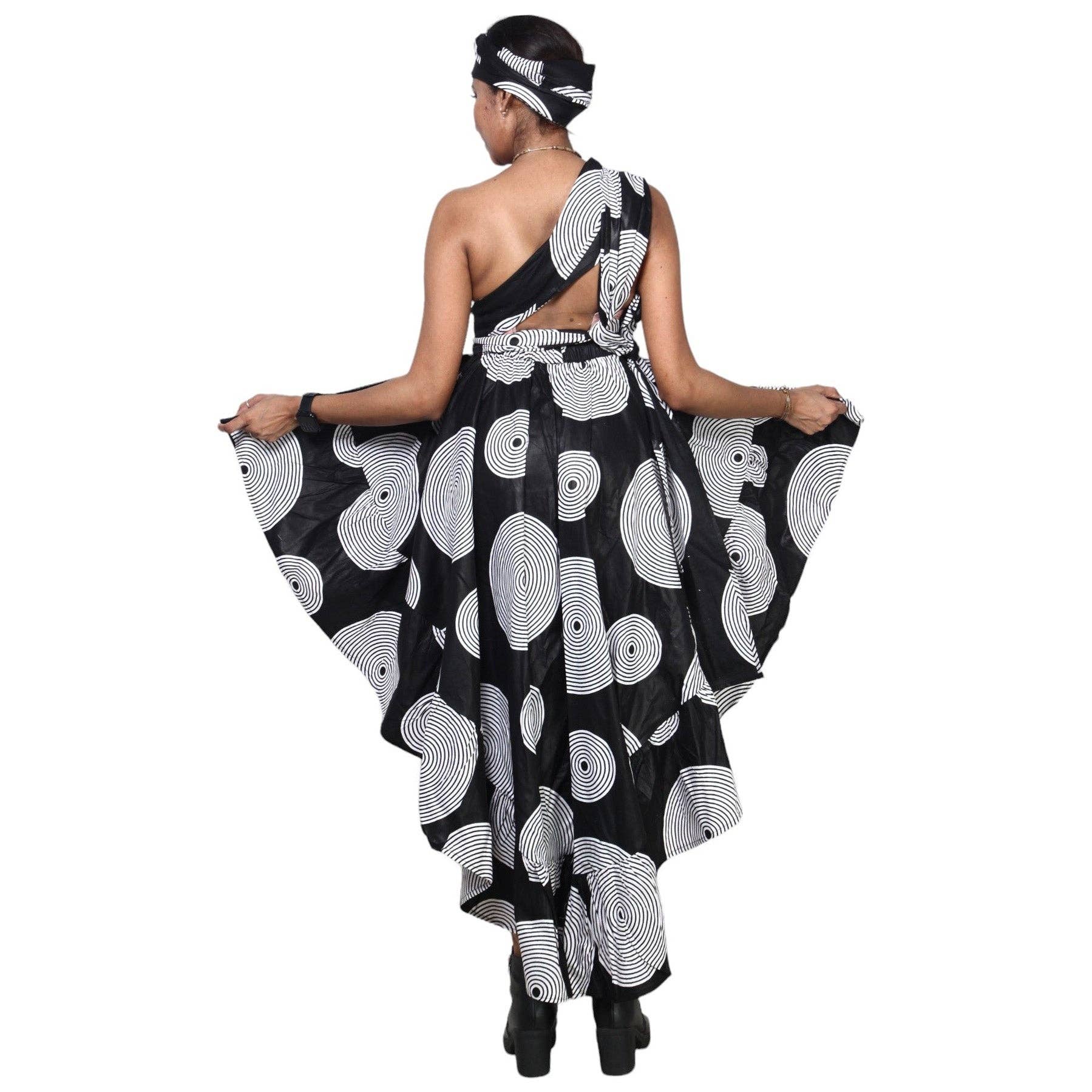 African Stars - Wholesale Dress - Women's - Women's Skirt/Dress Multi Wear Style -- FI-313630