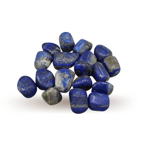 Green Tree - Wholesale Spiritual Stone/Crystal - Lapis Lazuli Tumbled Stones Aa Quality 250gr