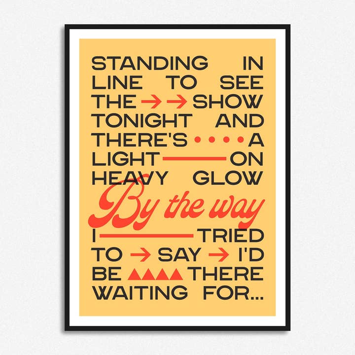 Por cierto Print para venta al por mayor de HollieGraphik