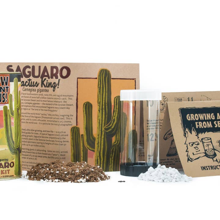 The Jonsteen Company - Wholesale Plant Seeds - Saguaro Cactus | Seed Grow Kit