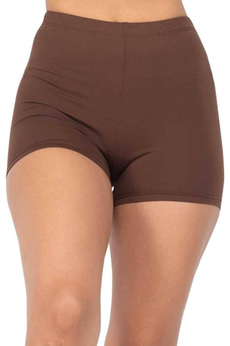 Vanilla Monkey - Wholesale Athletic Shorts - Women's - Basic Solid Biker Shorts15
