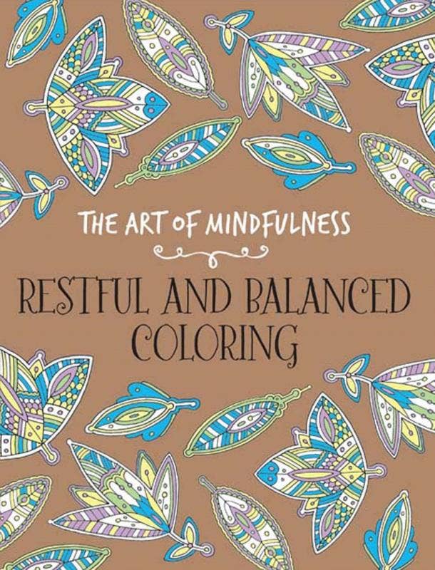 Microcosm Publishing & Distribution - Wholesale Coloring Book - Adult - Restful & Balanced Coloring Book: Art of Mindfulness0
