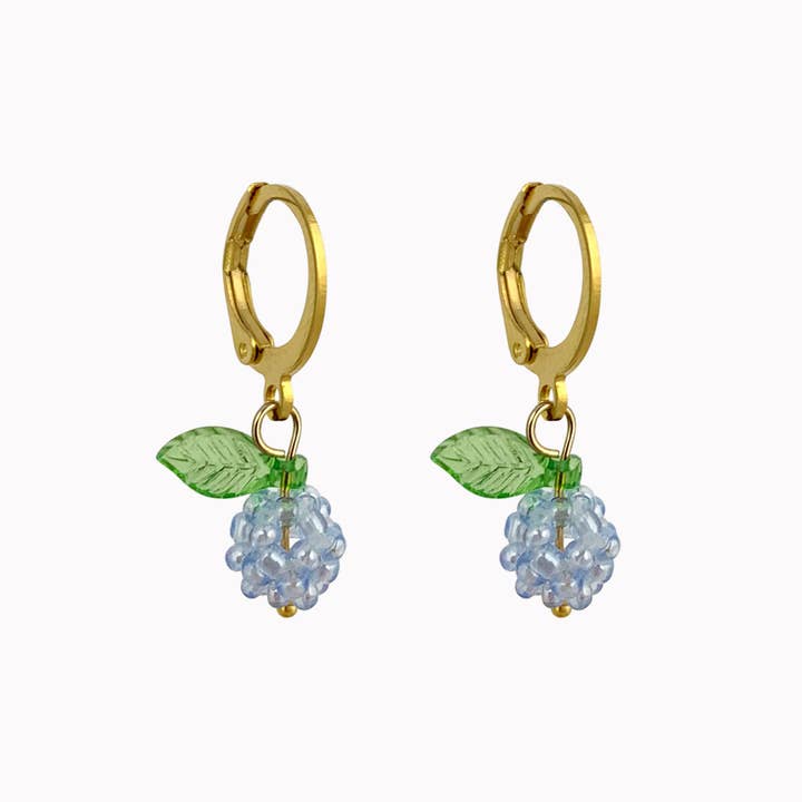 Blaubeer-Ohrringe für den Großhandel von Don' aparte