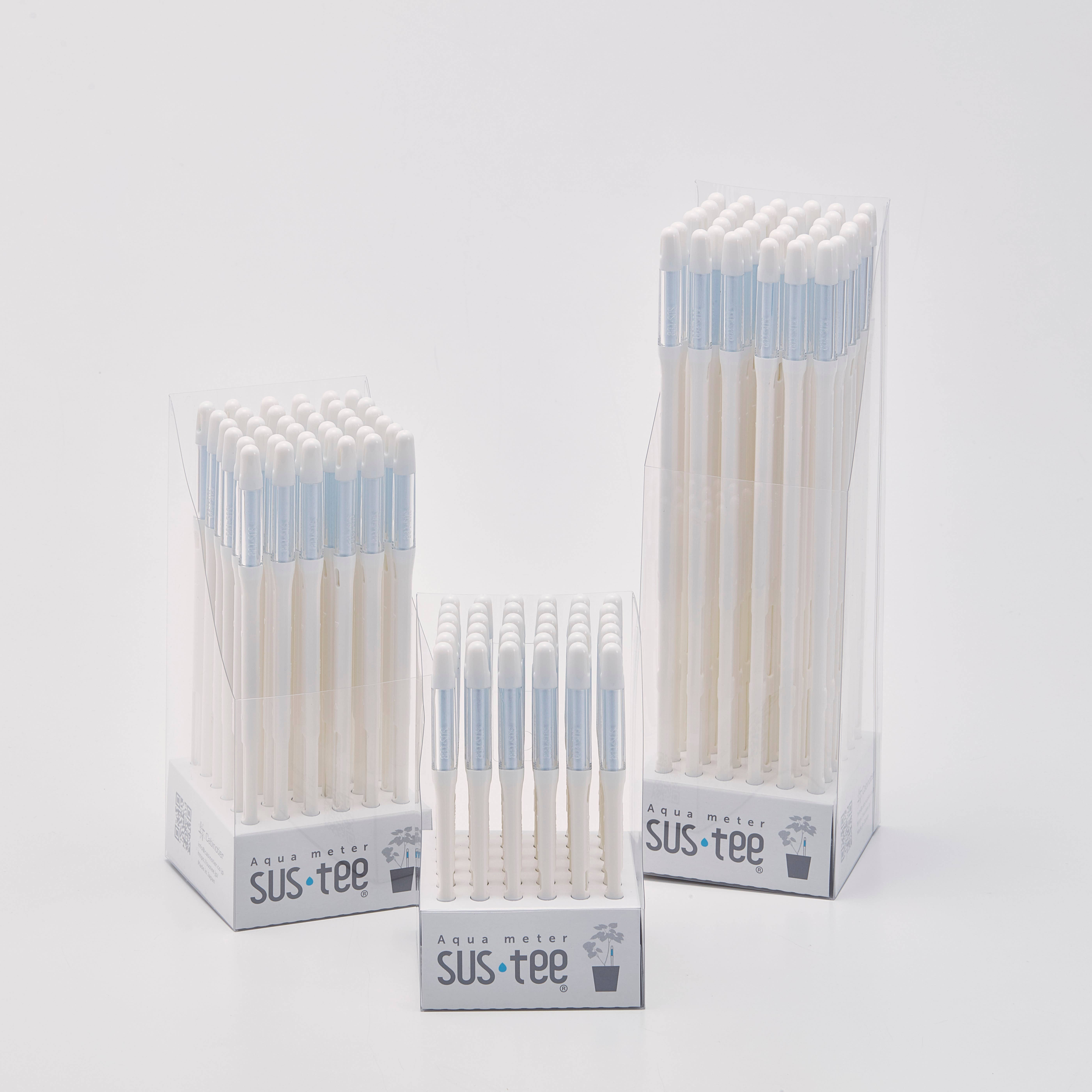SUStee U.S. & Canada IPPINKA - Wholesale Garden Tool - Sustee Soil Moisture Meter - Set of 36 (White, Small)3