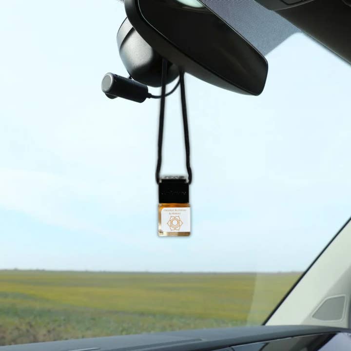 Lit From Above - Wholesale Car Freshener - Unisex - Fresh Roses & Ylang Ylang • Heart Chakra