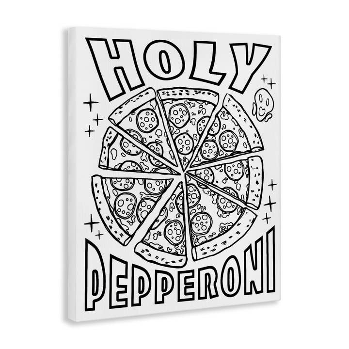 Stupell Industries - Wholesale Wall Sign - Holy Pepperoni Pizza - Unframed Wall Art10