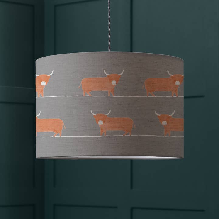 Dougal Eva Lamp Shade Granite for wholesale by Riva Home