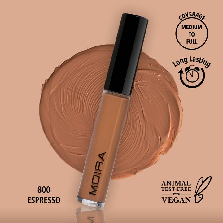 Lavish Creamy Concealer - 800 Espresso for wholesale by Moira Cosmetics