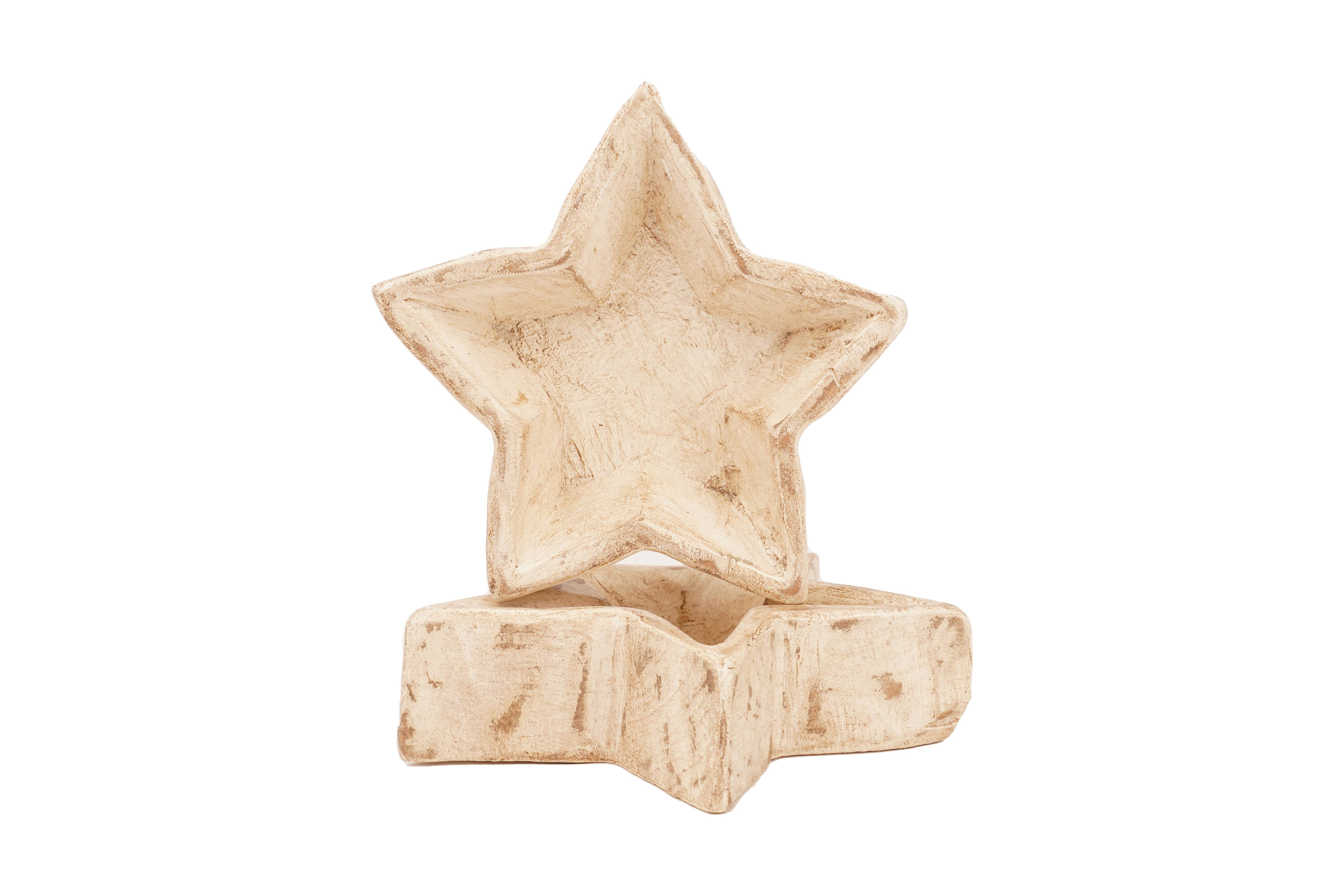 My Amigos Imports - Wholesale Candle Holder - Star Dough Bowl-Small-7x7x2 inches-Candle Ready-NEW10