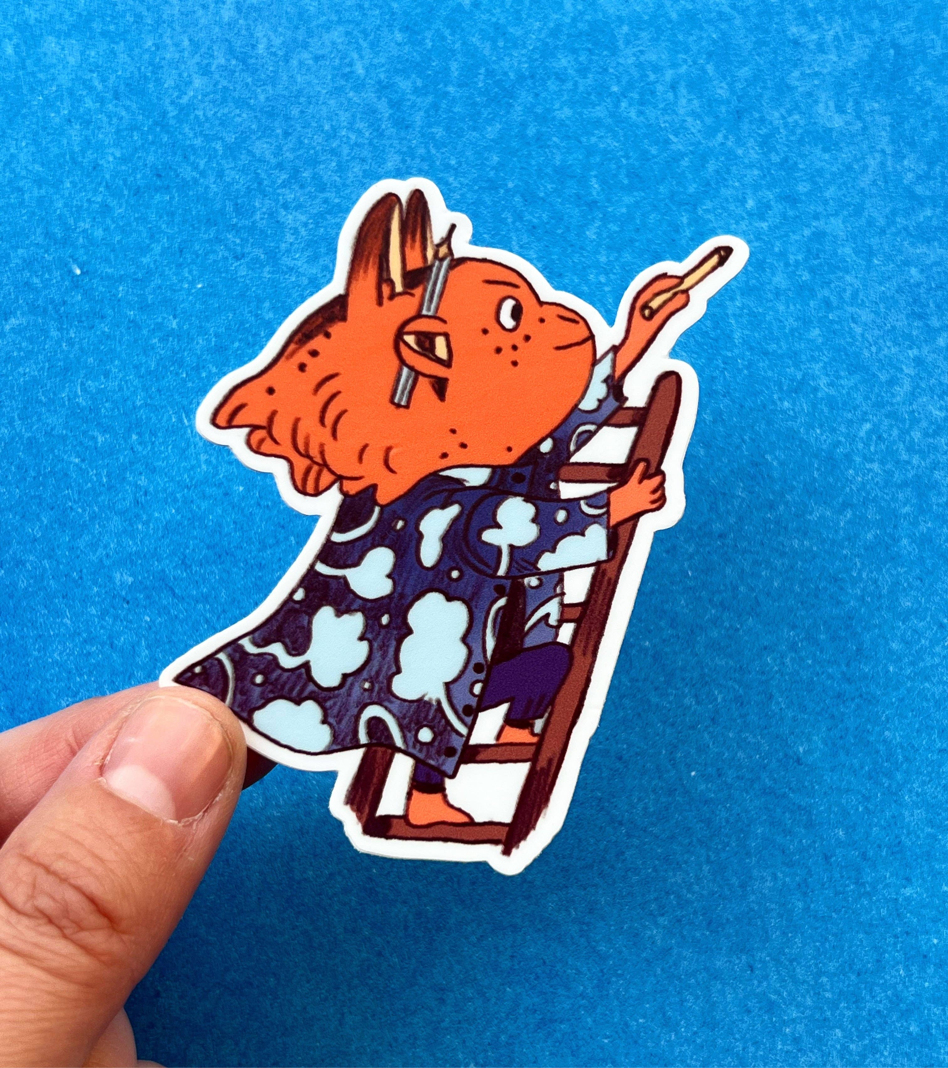 Natalie Andrewson - Wholesale Sticker - The Painter Sticker3