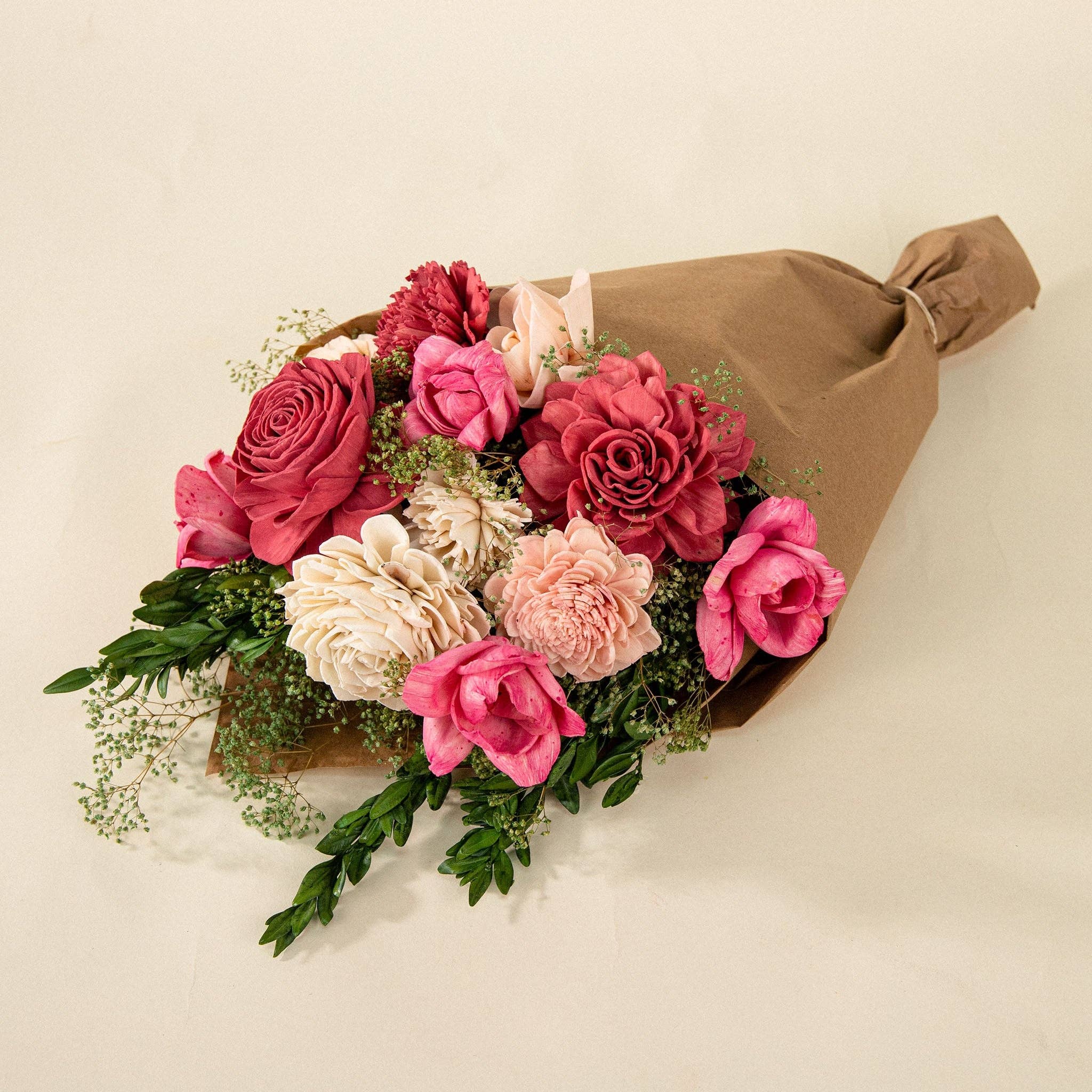 Sola Wood Flowers - Wholesale Artificial Flowers - Deluxe Large Bouquet - Ravishing Rose1