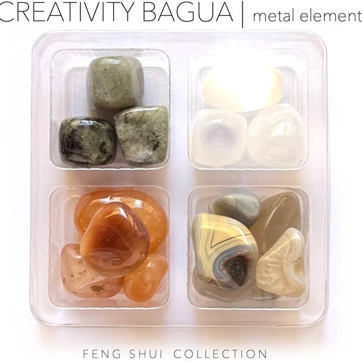 CREATIVITY BAGUA - Feng Shui crystal set for wholesale by Crystal Grids