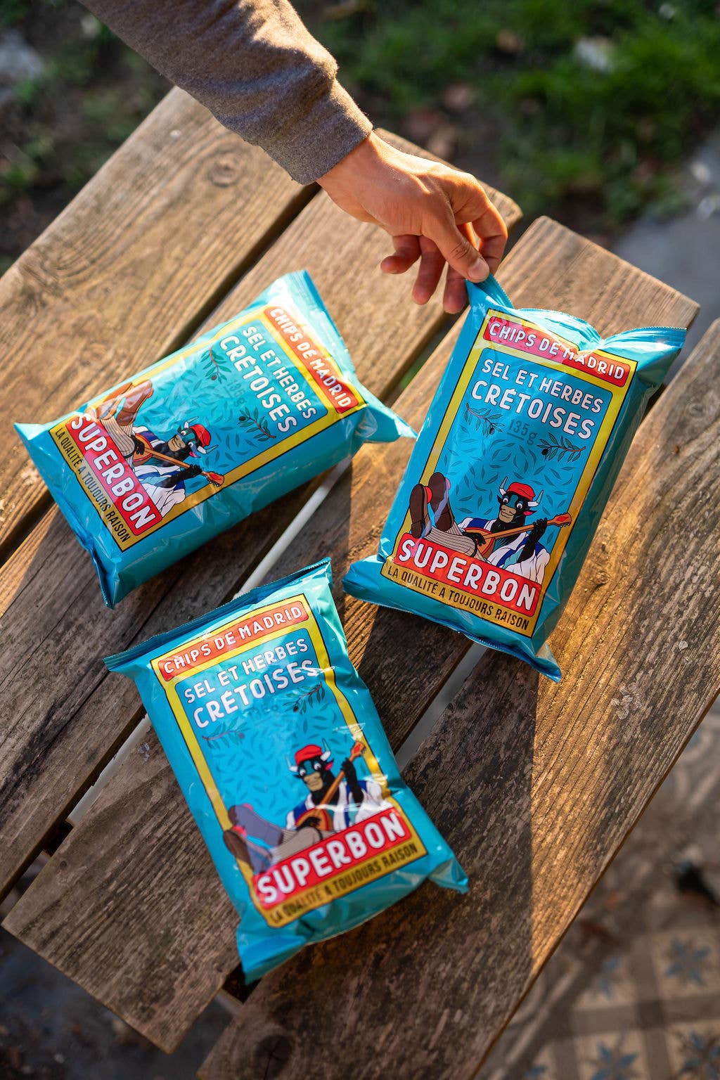 Superstories - Wholesale Chips - Cretan Herb Crisps 135g - Superbon4